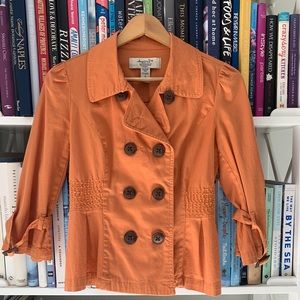American Rag orange light weight jacket